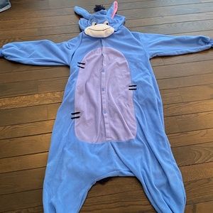 Eeyore Disney Fuzzy Onsie Size Small